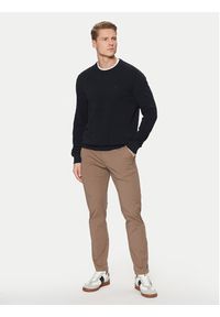 Marc O'Polo Sweter M20 5023 60074 Granatowy Regular Fit. Typ kołnierza: polo. Kolor: niebieski. Materiał: bawełna #3