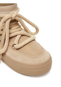 TOMMY HILFIGER - Tommy Hilfiger Śniegowce Tommytech Logotape Snowboot Warm FW0FW08998 Beżowy. Kolor: beżowy. Materiał: materiał #5