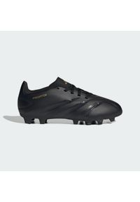 Adidas - Buty Predator Club FXG Kids. Kolor: żółty, wielokolorowy, czarny, szary. Materiał: materiał
