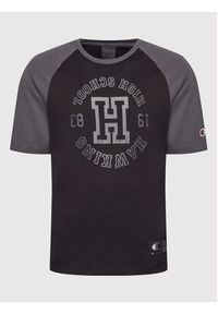 Champion T-Shirt Unisex STRANGER THINGS Hawkins Raglan 217755 Czarny Custom Fit. Kolor: czarny. Materiał: bawełna. Długość rękawa: raglanowy rękaw #3
