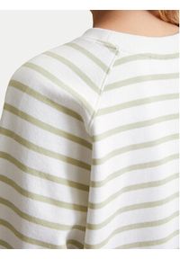 Marc O'Polo Denim Bluza 500 0006 574 Zielony Oversize. Typ kołnierza: polo. Kolor: zielony. Materiał: bawełna #5