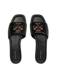 Tory Burch Klapki Eleanor Slide 157966 Czarny. Kolor: czarny. Materiał: skóra #4