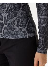 Guess Bluzka W5BP08 K1492 Szary Slim Fit. Kolor: szary. Materiał: syntetyk