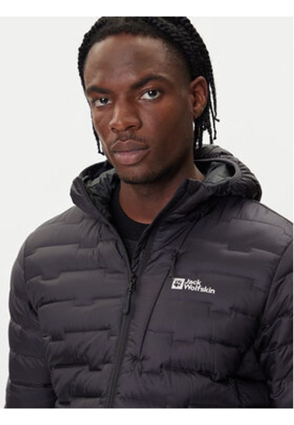 Jack Wolfskin Kurtka puchowa Passamani A61831 Szary Regular Fit. Kolor: szary. Materiał: syntetyk