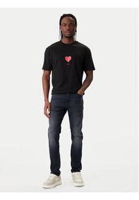 Hugo - HUGO Jeansy 50555175 Granatowy Extra Slim Fit. Kolor: niebieski #4