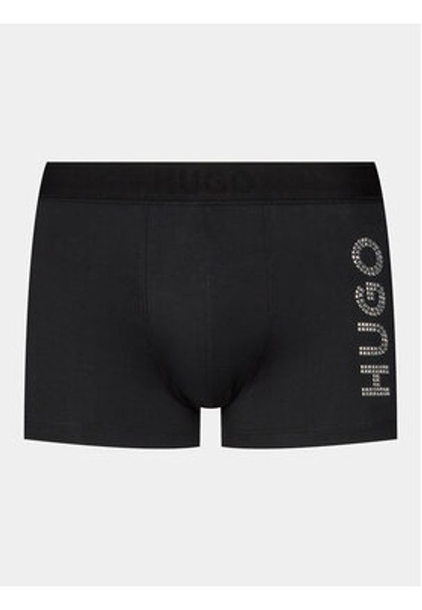 Hugo Bokserki 50509444 Czarny. Kolor: czarny. Materiał: bawełna