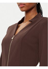 Rinascimento Sukienka koktajlowa CFC0121893003 Brązowy Slim Fit. Kolor: brązowy. Materiał: syntetyk. Styl: wizytowy #2