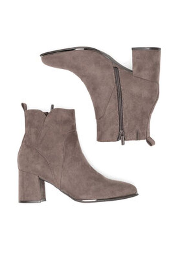 Jenny Fairy Botki WFA3133-1 Szary. Kolor: szary. Materiał: materiał