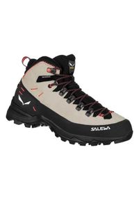 Buty trekkingowe damskie Salewa Alp Mate Winter Mid Wp. Wysokość cholewki: za kostkę. Zapięcie: sznurówki. Kolor: wielokolorowy. Materiał: materiał. Szerokość cholewki: normalna