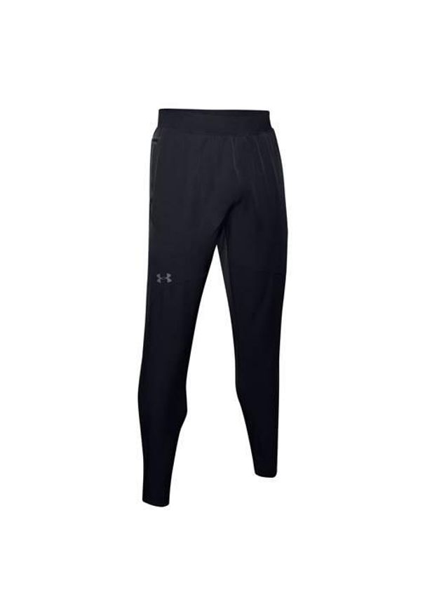Spodnie treningowe męskie Under Armour 1352028001. Kolor: szary, wielokolorowy. Materiał: dresówka. Sport: turystyka piesza