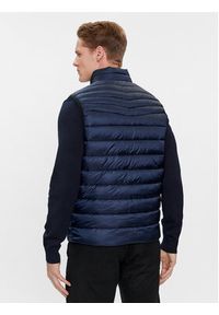 BOSS Bezrękawnik Odeno1 50505255 Granatowy Slim Fit. Kolor: niebieski. Materiał: syntetyk. Długość rękawa: bez rękawów #4