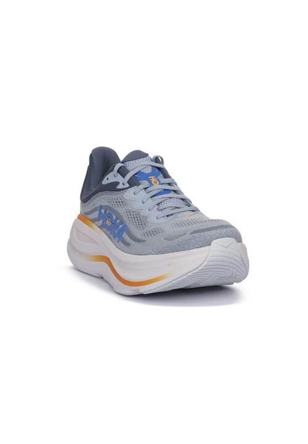 Buty do biegania damskie Hoka One One Hoka Dnp Bondi 9. Kolor: szary. Materiał: materiał, syntetyk. Szerokość cholewki: normalna