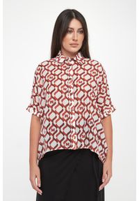 Max Mara Beachwear - Koszula damska z jedwabiem Ariete MAX MARA BEACHWEAR. Materiał: jedwab #3