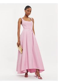 Pinko Sukienka wieczorowa Champagne 102778 Y3LE Różowy Regular Fit. Kolor: różowy. Materiał: syntetyk. Styl: wizytowy #6