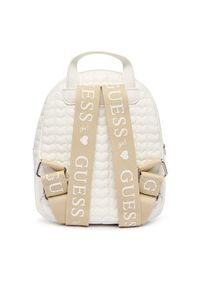 Guess Plecak J6GZ00 WHEG0 Biały. Kolor: biały. Materiał: skóra #6