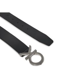 Calvin Klein Pasek Męski Ck Buckle Belt 35Mm K50K506849 Czarny. Kolor: czarny. Materiał: skóra