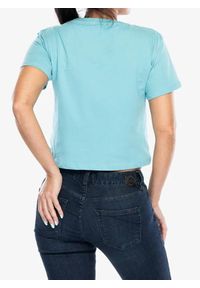 Koszulka bawełniana damska Black Diamond Pivot SS Tee. Kolor: niebieski. Materiał: bawełna