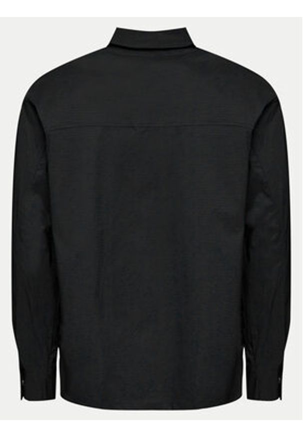 Rains Koszula Tomar Overshirt 19320 Czarny Regular Fit. Kolor: czarny. Materiał: syntetyk