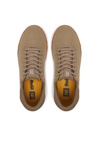 CATerpillar Sneakersy Hex Canvas P726265 Beżowy. Kolor: beżowy. Materiał: materiał