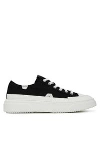 Inuikii Trampki Camvas Lex Low 50102-548 Czarny. Kolor: czarny. Materiał: materiał