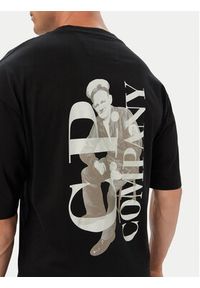 C.P. Company T-Shirt 21CMTS209A110579W Czarny Comfort Fit. Kolor: czarny. Materiał: bawełna #2