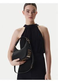 Love Moschino - LOVE MOSCHINO Torebka JC4018PP1OLT0000 Czarny. Kolor: czarny. Materiał: skórzane #1