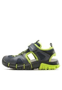 Geox Sandały J Sandal Dynomix Boy J35GHA014MEC0749 S Granatowy. Kolor: niebieski #3