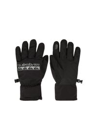 Quiksilver - Techniczne rękawice śnieżne dla Mężczyzn CROSS. Kolor: czarny. Materiał: poliester, materiał. Sezon: zima. Sport: narciarstwo #1