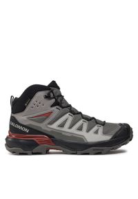 salomon - Salomon Trekkingi X Ultra 360 Mid Gore-Tex L47447800 Szary. Kolor: szary. Materiał: materiał, mesh. Technologia: Gore-Tex. Sport: turystyka piesza