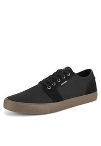 Quiksilver Trampki ZEKE-01 Czarny. Kolor: czarny. Materiał: materiał, skóra #6