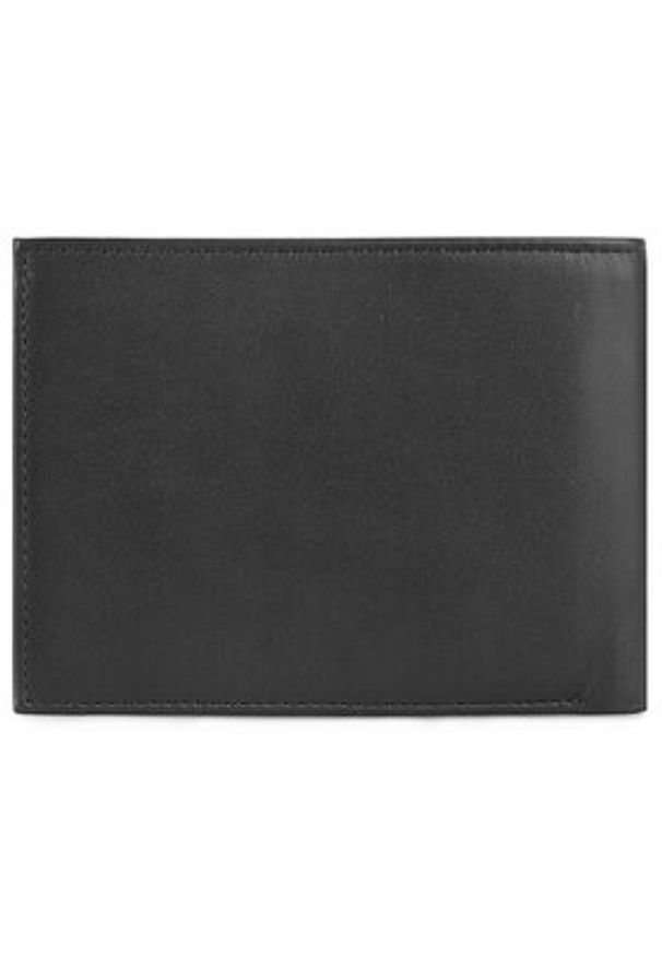 TOMMY HILFIGER - Tommy Hilfiger Portfel Eton Cc Flap And Coin Pocket AM0AM00652 Czarny. Kolor: czarny. Materiał: skóra