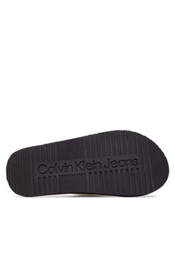 Calvin Klein Jeans Japonki V3X8-80918-0058 M Czarny. Kolor: czarny. Materiał: syntetyk