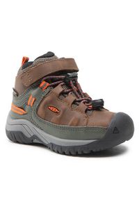 keen - Keen Trekkingi Targhee Mid Wp 1026296 Brązowy. Kolor: brązowy. Materiał: nubuk, skóra #3