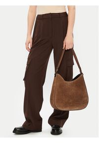 Karl Lagerfeld - KARL LAGERFELD Torebka A1W30165 Brązowy. Kolor: brązowy. Materiał: zamszowe, skórzane #2