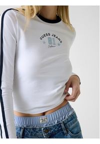 Guess Jeans T-Shirt 180634 Biały Classic Fit. Kolor: biały #2