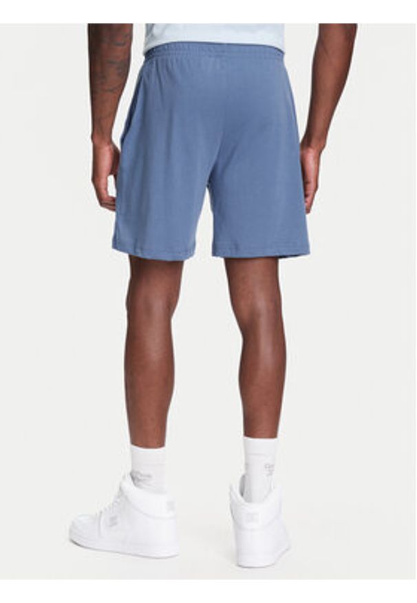 Kappa Szorty sportowe Logo Korpo Cabas 303HZE0 Niebieski Regular Fit. Kolor: niebieski. Materiał: bawełna. Styl: sportowy