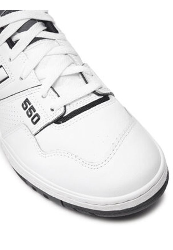 New Balance Sneakersy BB550HA1 Biały. Kolor: biały. Materiał: skóra