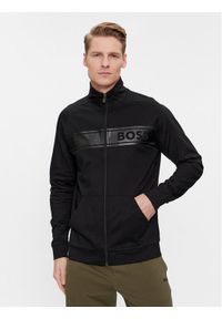 BOSS - Boss Bluza Authentic Jacket Z 50510629 Czarny Regular Fit. Kolor: czarny. Materiał: bawełna #1