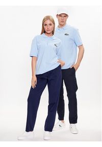 Lacoste Polo PH3922 Niebieski Regular Fit. Typ kołnierza: polo. Kolor: niebieski. Materiał: bawełna