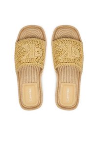Calvin Klein Espadryle Ebeth HW0HW02895 Beżowy. Kolor: beżowy. Materiał: syntetyk #4