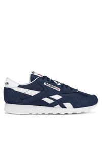 Reebok Sneakersy CLASSIC NYLON 100009276 Granatowy. Kolor: niebieski. Materiał: skóra, zamsz. Model: Reebok Classic, Reebok Nylon #1