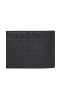 Calvin Klein Portfel męski Ck Sleek Trifold 10Cc W/Coin K50K512865 Czarny. Kolor: czarny. Materiał: materiał #3