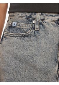 Calvin Klein Jeans Spódnica jeansowa J20J222502 Niebieski Regular Fit. Kolor: niebieski. Materiał: bawełna #4