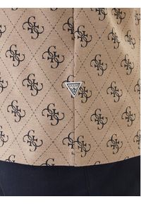 Guess T-Shirt M6GP34 K3200 Beżowy Relaxed Fit. Kolor: beżowy. Materiał: bawełna #4