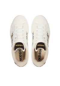 Adidas - adidas Sneakersy Grand Court 3.0 Shoes Junior KJ4849 Biały. Kolor: biały. Materiał: skóra #7