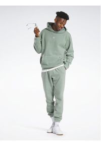 Reebok Bluza Unisex Classics Wardrobe Essentials HT8199 Zielony Oversize. Kolor: zielony. Materiał: bawełna