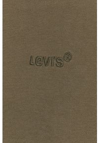 Levi's® - Levi's Bluza A0886.0009 damska kolor zielony gładka. Okazja: na spotkanie biznesowe. Kolor: zielony. Wzór: gładki. Styl: biznesowy #3