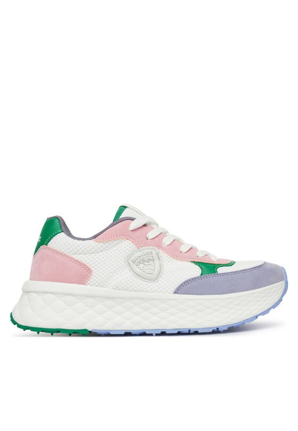 Blauer Sneakersy S5LYNN01 Biały. Kolor: biały. Materiał: materiał
