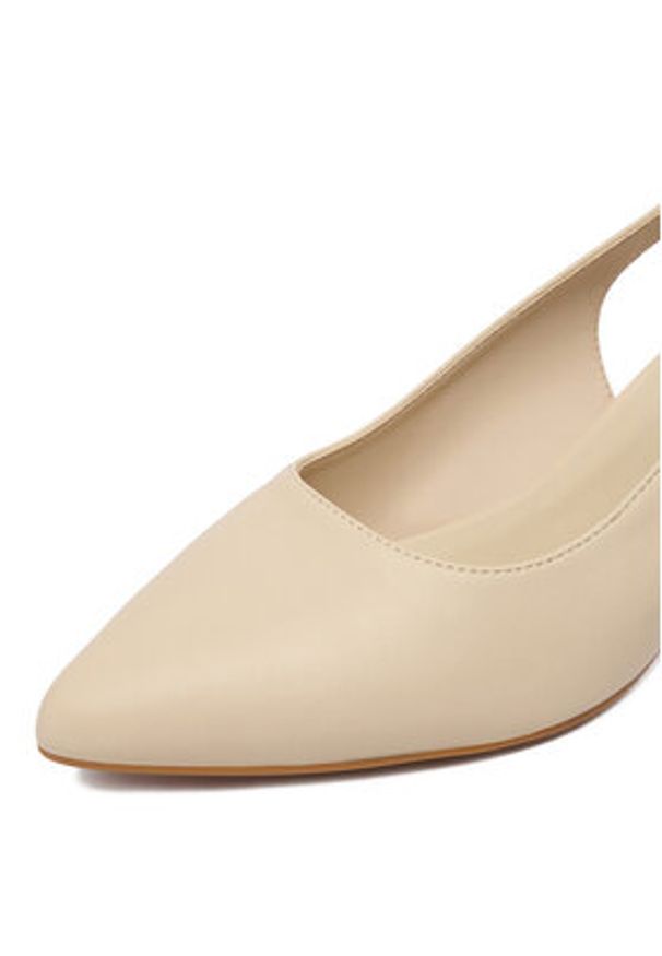 Lasocki Czółenka CEO-HMS3022-3 Écru. Materiał: materiał