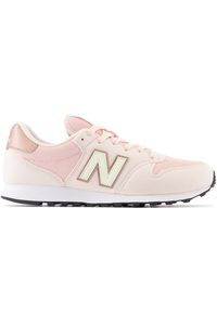 Buty damskie New Balance GW500SP2 – różowe. Okazja: na co dzień. Kolor: różowy. Materiał: guma, tworzywo sztuczne, materiał. Szerokość cholewki: normalna #1